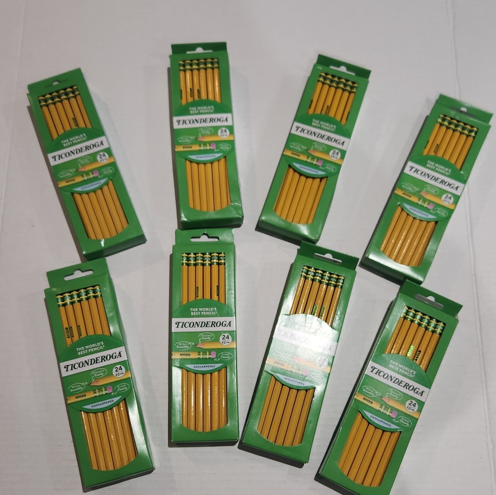 Ticonderoga Yellow Pencils Pack